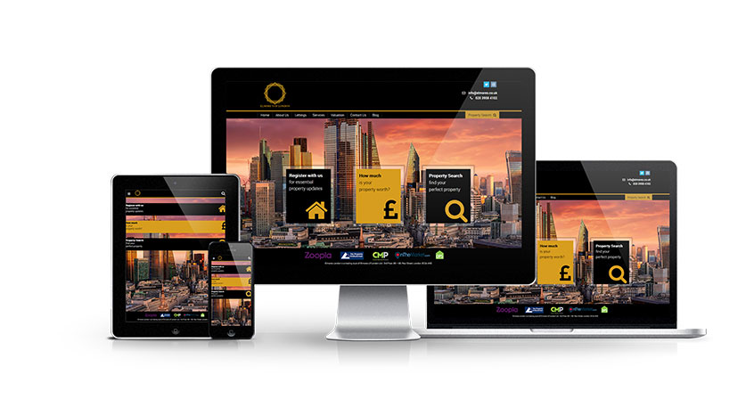 Elmores of London - New Estate Agent Website Launched