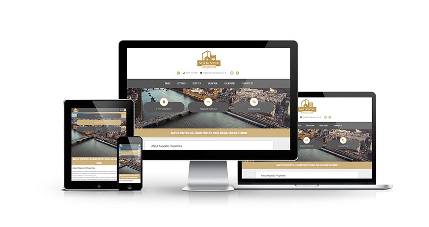 Majestic Properties - New Estate Agent Website Launched
