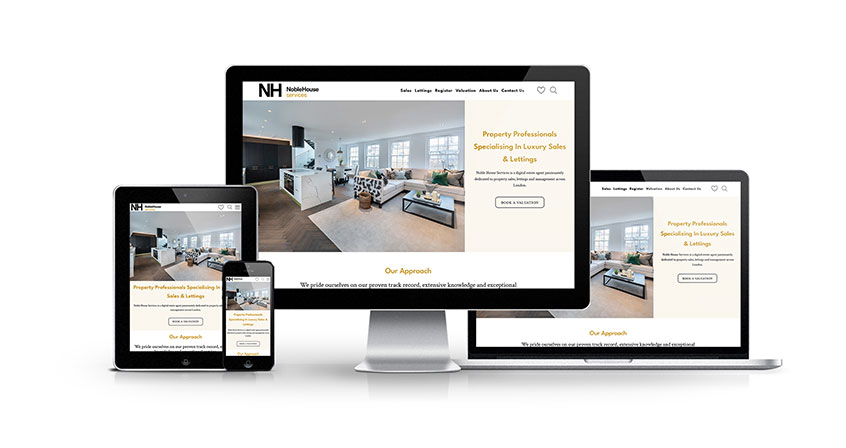Noble House Services - New Estate Agent Website Launched