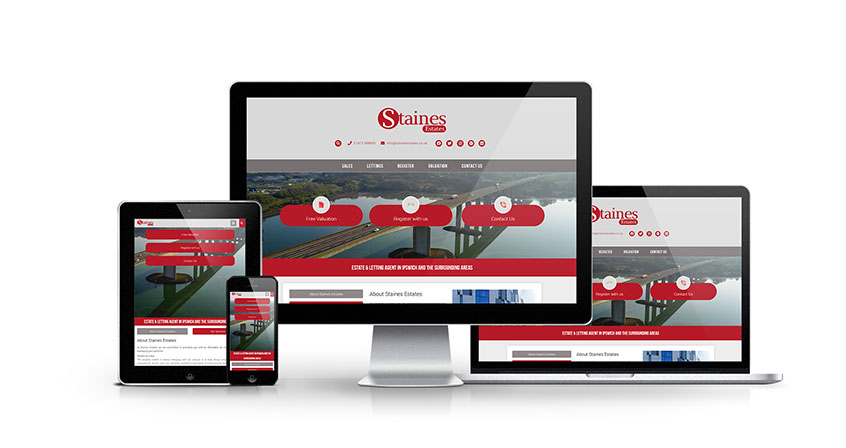 Staines Estates - New Estate Agent Website Launched